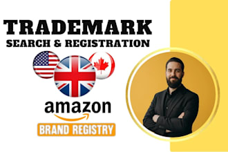 help with trademark registration in USA,UK and search