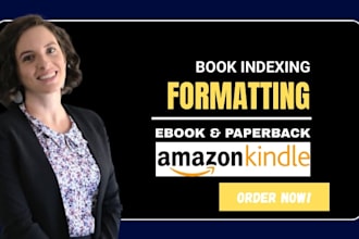 do comprehensive back of your book indexing on ms word