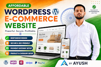 create a budget e commerce website for your business