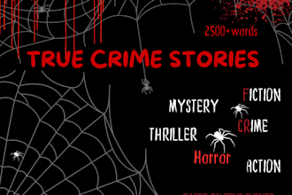 write engaging true crime stories