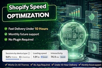 do shopify speed optimization and increase shopify speed