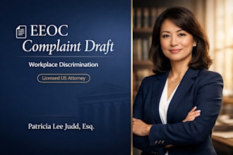 professionally draft your eeoc complaint for workplace discrimination