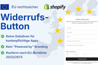 set up a legally compliant eu cancellation button for your shopify online store