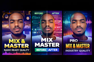 mix and master your song to radio ready industry quality