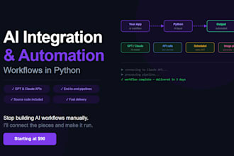 build a custom ai automation workflow in python