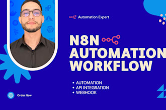 develop n8n automation, n8n workflow, ai automation, or n8n ai agent