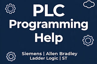 help in plc programming, ladder logic and documentation