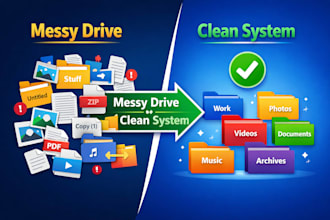organize and clean up your cloud storage google drive,onedrive,dropbox