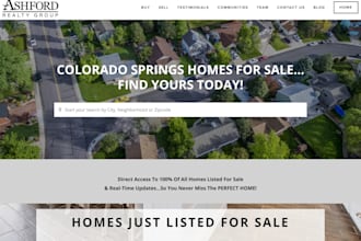 build real estate website, investor website idx mls investor, carrot website