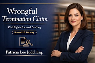 prepare a wrongful termination civil rights claim