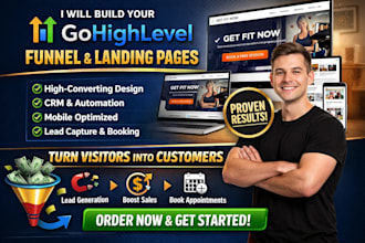 build gohighlevel website go high level funnel builder go highlevel landing page