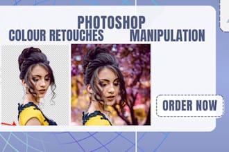 do photoshop image editing, photo manipulation and image retouches color correct