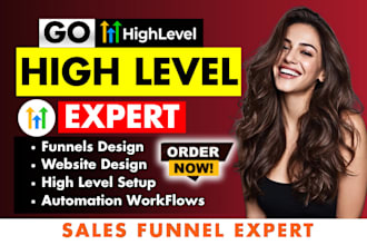 build gohighlevel appointment funnel with CRM automation and booking system