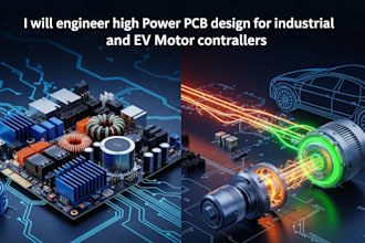 engineer high power pcb design for industrial and ev motor controllers