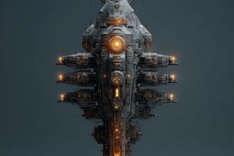 design spaceships and sci fi vehicles