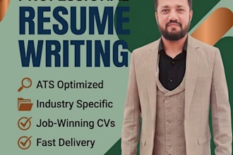 do resume writing as per your profession