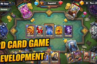 2d card game development board game trading card game unity 2d multiplayer game