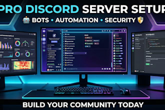 discord server setup custom discord nft gaming discord bot setup