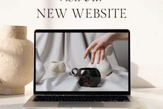 design a modern canva website, landing page, or portfolio site