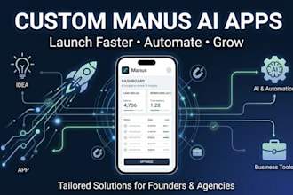 create a custom manus app for your business