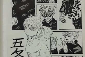 do custom anime drawings