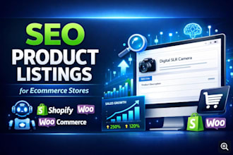 write SEO optimized product descriptions for ecommerce