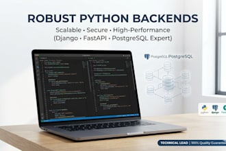 build a scalable backend with django or fastapi