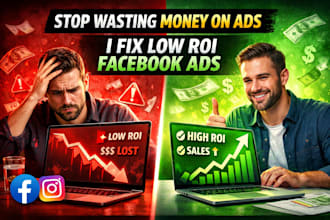audit and fix facebook ads for better roi and conversions