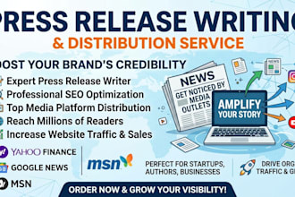 provide press release distribution on UK and US sites yahoo finance backlinks