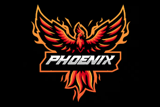 design high quality phoenix logo with unlimited revision