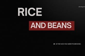 rice and beans recepie