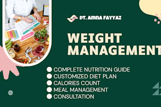 create your custom diet plan