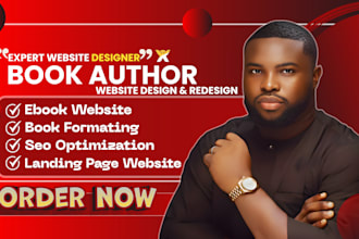 build wix author website wix business website design, wix website redesign