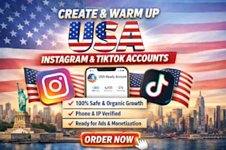 create usa instagram account, usa instagram, instagram usa, usa tiktok account