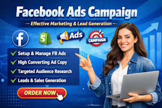 setup fb ads campaign, facebook marketing, lead generation ads expert