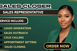 be sales closer b2b sales representative commission based closer salesperson
