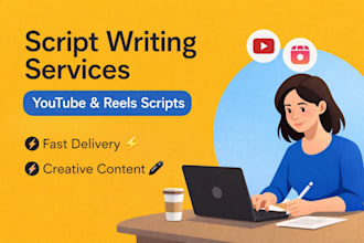 write engaging youtube and instagram reels scripts