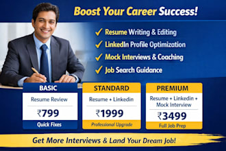 write a high converting resume and linkdin