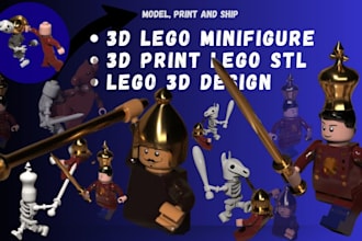 custom 3d lego minifigure, lego collector, lego model, 3d print lego, lego style
