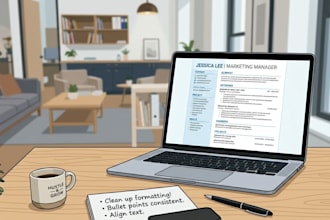 format and redesign your CV or resume professionally
