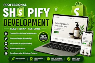 fix shopify bugs, errors, redesign shopify website