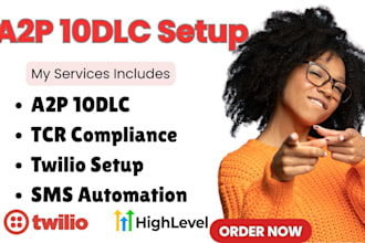do twilio a2p 10dlc registration, tcr compliance, SMS compliance, website edit