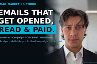 write email marketing sequences and cold email copy that converts