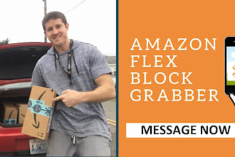 develop an amazon flex bot to grab delivery blocks faster