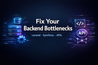 develop scalable backend systems with laravel or symfony