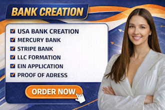 create usa bank for non resident, proof of address, mercury