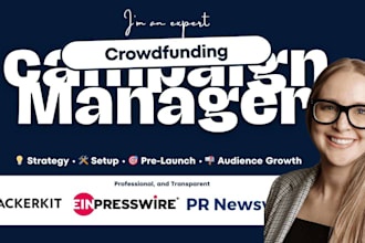 create crowdfunding campaign manager kickstarter indiegogo campaign backers list