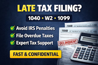 usa 1040 w2 1099 late filing and avoid irs penalties