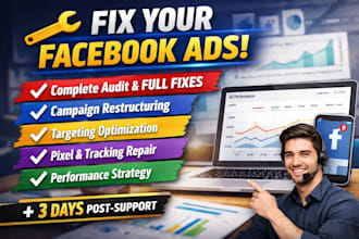 audit and fix your facebook ads troubleshoot for better performance and ROI