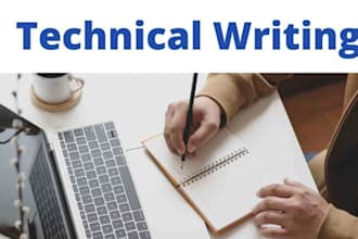 write professional technical documentation, user guides, and sops